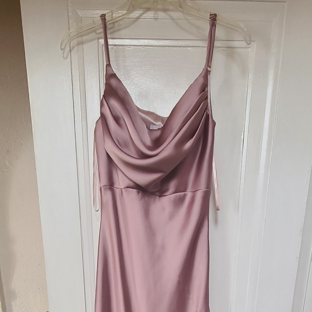 Satin Bridesmaid dress